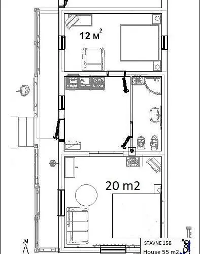 Stavne 158 Holiday home *